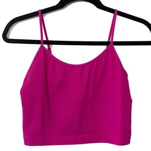 Wild Fable Pink Crop Top Size Large